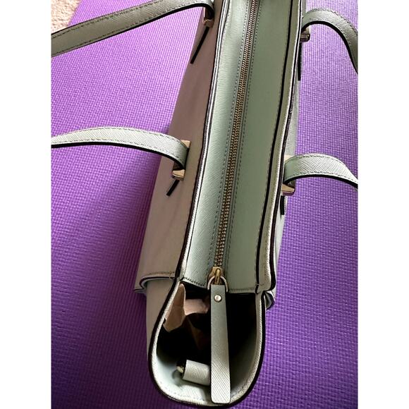 Kate Spade Handbag Crossbody Leather Bag Satchel Large Pockets Purse - Picture 7 of 10